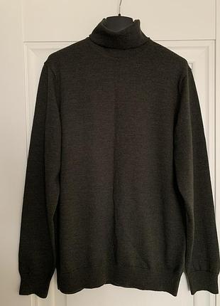 Jasper conran merino wool вовняний чоловічий гольф водолазка шерсть меріноса вовна шерсть