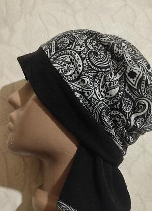 Многофункциональная повязка баф buff снуд хомут напульсник, орнамент, унисекс