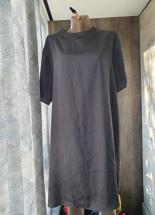 Сатинова сукня овертаймі h&m