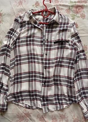 Блуза у клітинку у ідеальному стані
