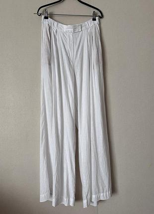 Штани палаццо oysho l 100% льон
