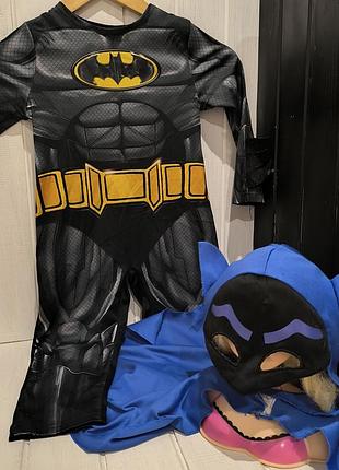 Карнавальный костюм бэтмен batman супергерои супермен 2-3