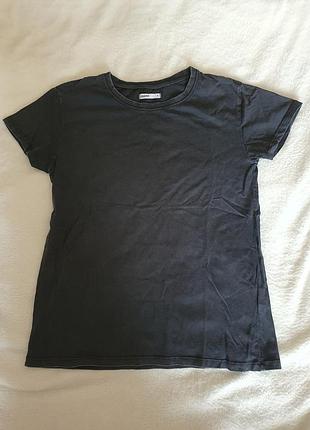 Футболка женская cropp, черная, размер s, новая