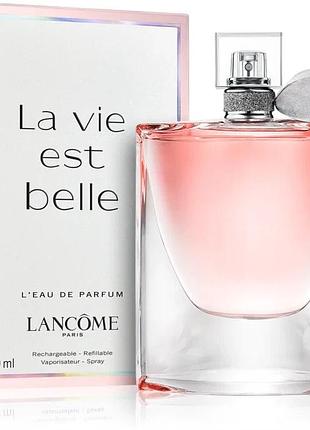 Женский оригинальный парфюм lancome la vie est belle 50ml (ланком ля ви э бэль)