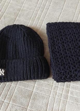 Шапка / шарф комплект