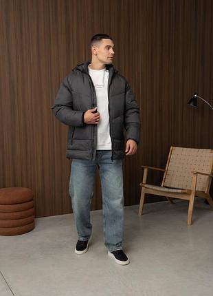 Чоловіча куртка високої якості дуже якісний щільний матеріал на осінь зручна в носінні