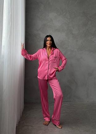 Рожева піжама люкс якості