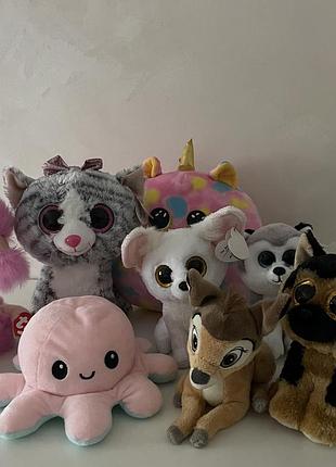Іграшки дитячі ty м‘які