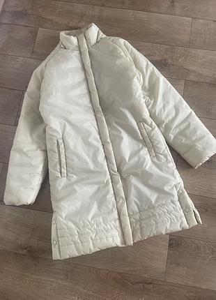 Подовжена куртка для дівчинки