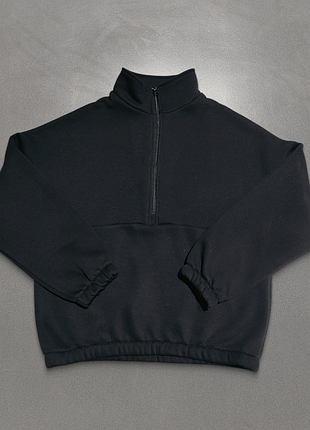 Олимпийка женская, черная, 3-х нить на флисе, опт