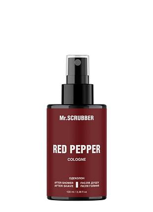 Одеколон после душа и бритья red pepper mr.scrubber 100 мл