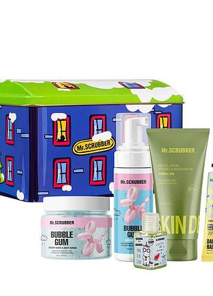 Подарочный набор magic snow land mr.scrubber