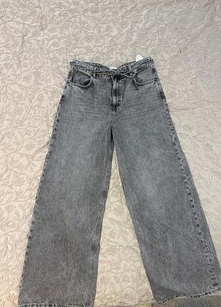 Нові жіночі джинси reserved 42 розмір в сірому кольорі