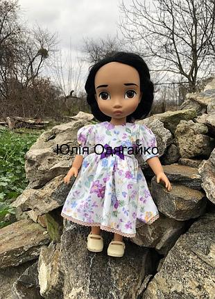 Одяг для великої ляльки принцеси дісней аніматор, сукня. плаття для ляльок disney animator