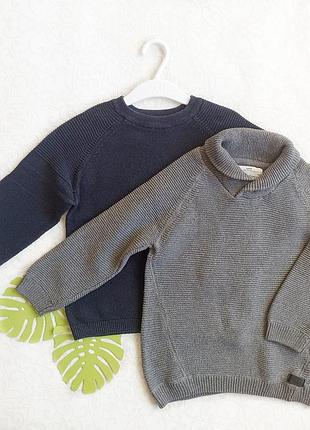 Кофта вязаная, свитер детский, для мальчика, 5-6 лет