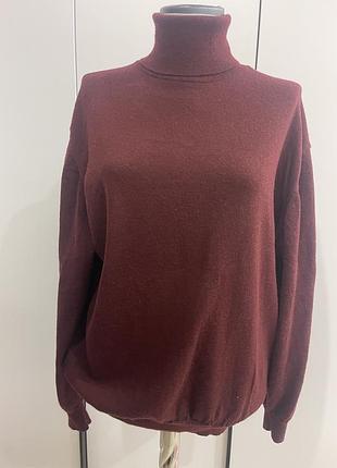 Светр, водолазка 100% шерсть мериноса