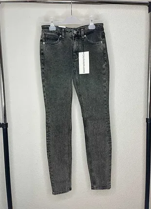 Джинсы calvin klein серые