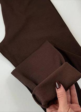 Лосіни  теплі на флісі