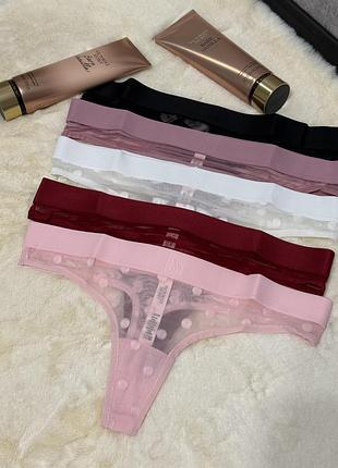 Неймовірні трусики комплект victoria’s secret