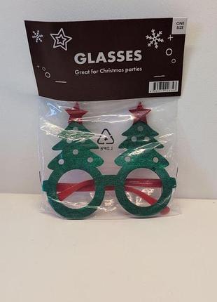 Праздничные очки “елинки” – яркий аксессуар для новогодних вечеринок ✨