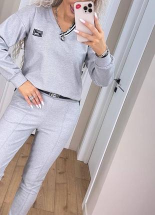 Женский брючный костюм качество люкс разные цвета новинки сезона