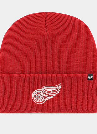 Шапка 47 brand nhl detroit red wings новая