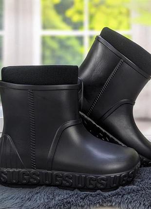 Розпродаж! хит сезона! женские сапоги 37-41 чоботи галоши дутики  пена резина з мехом