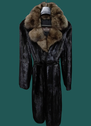 Marco varni, kopengagen   норковая шуба с соболем. длина 115см