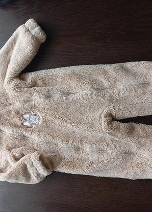 Замечательный комбинезон из мики. девочки он шикарный, принт вышитый 😍