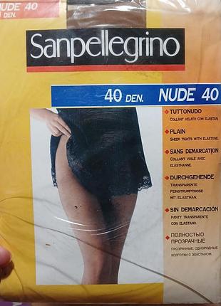 Колготки sanpellegrino nude 40 den  2,3