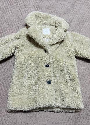 Шуба шубка тедді next тепла куртка