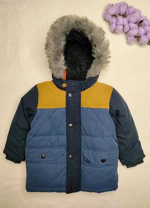 Зимова куртка від next на 1-1.5 роки (80-86)