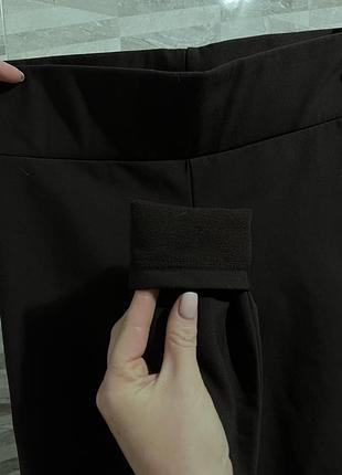 Лосіни  , темно коричневі теплі !!