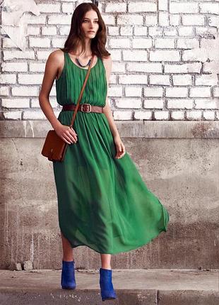 Платье туника из натурального шелка