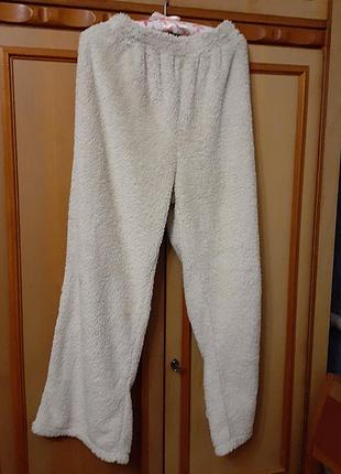 Теплые домашние штаны