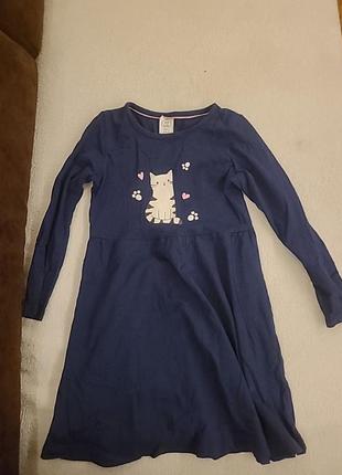 Платье трикотажное для девочки