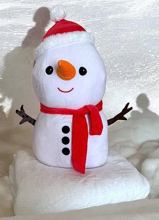 Игрушка плед, игрушка внутри с пледом, олень, рождественский олень, мягкая игрушка, плюшевая, коричневый,