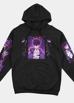 Худи solo leveling (поднятие уровня наедине), аниме