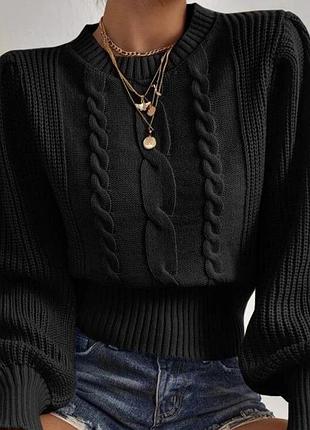 Светр кардиган джемпер новий чорний теплий