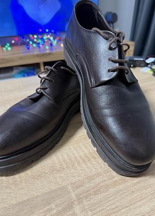 Черевики чоловічі коричневі 43 р