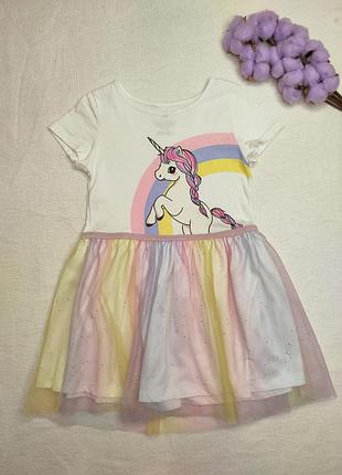 Сукня на дівчинку 4-6 років (104-116)
