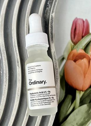 Оригінал сироватка з гіалуроновою кислотою the  ordinary hyaluronic acid 2% + b5, 15 мл