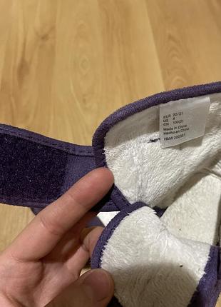Чобітки на липучці h&m 20/21 3