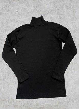 Гольф утеплений чоловічий чорний