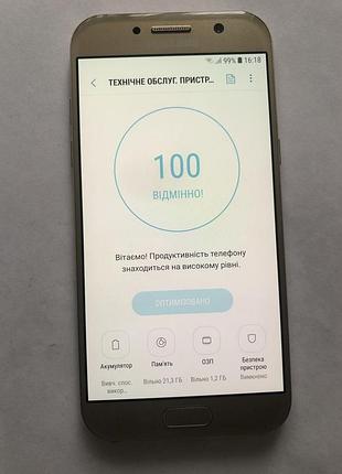 Смартфон samsung galaxy a5 a520f gold 2/32 , 2017 10