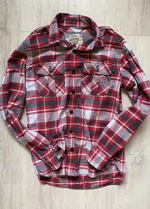 🐞чоловіча сорочка next у клітинку