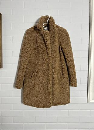 Noisy may женская шубка пальто теди размер xs