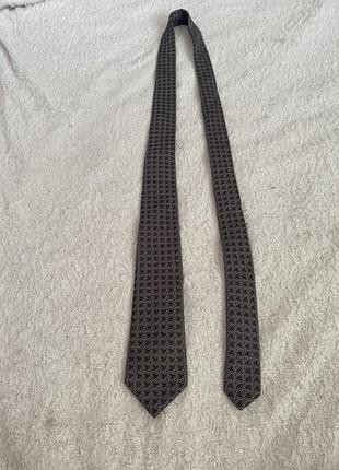 Yves saint laurent мужской шелковый галстук франция