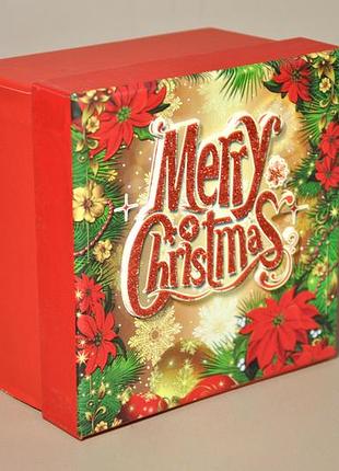 Уцінка!!! подарункова коробка, 12 х 12 х 7.5 см (дефект на другому фото)