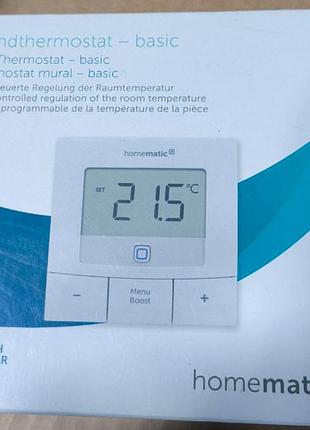 Настенный термостат homematic ip — базовая инструкция по монтажу и эксплуатации hmip-wth-b